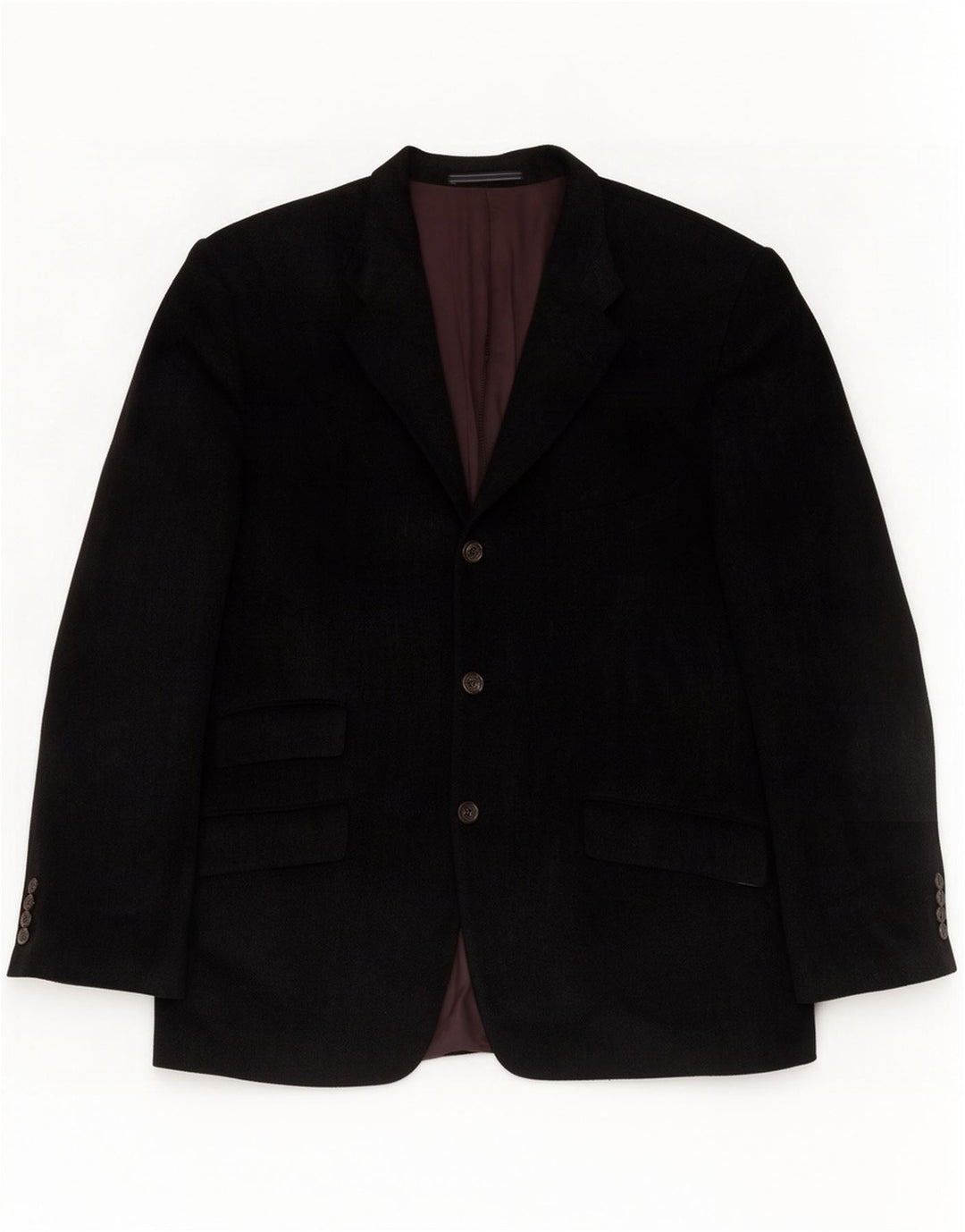 Trussardi Herre 3-knaps blazerjakke IT 54 2XL Grå Virgin Wool