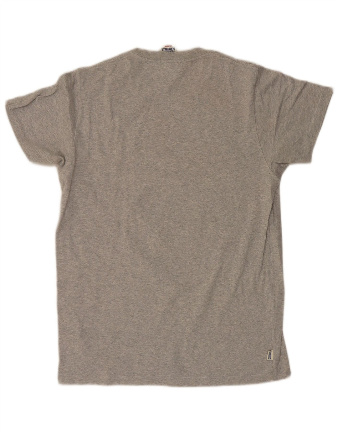 Franklin Marshall Herre grafisk T-shirt top mellemgrå bomuld
