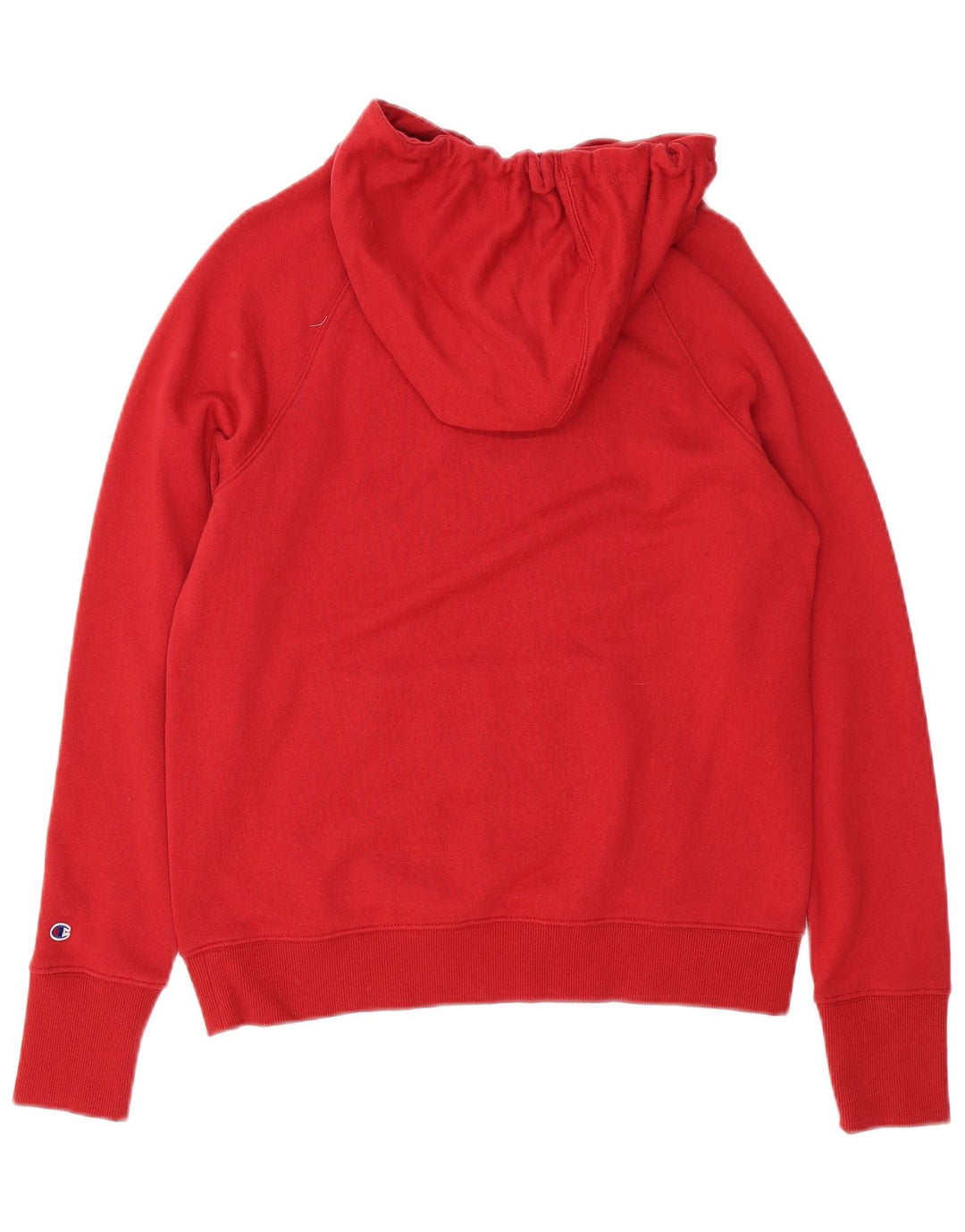 CHAMPION Womens Oklahoma Graphic Hoodie Jumper UK 14 Medium Red