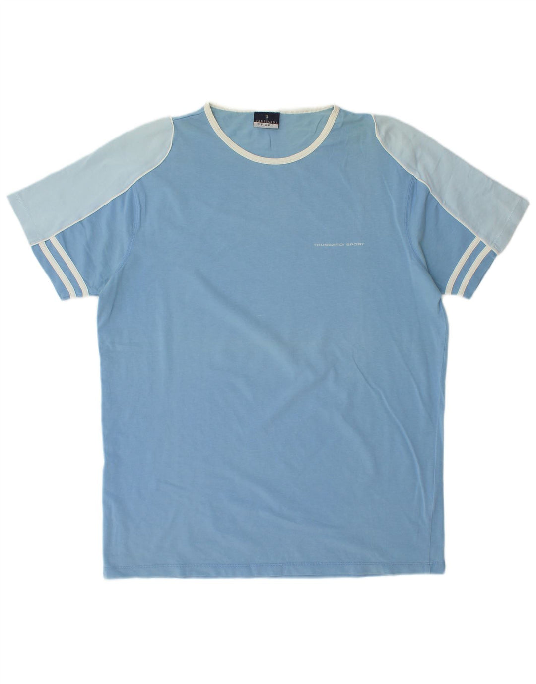 Trussardi Herre T-Shirt Top Stor Blå