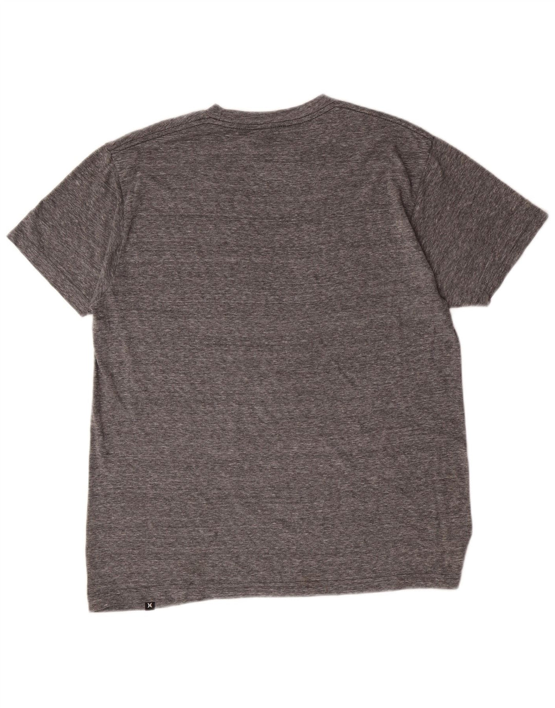 Hurley Herre Regular Fit grafisk T-shirt top mellemgrå