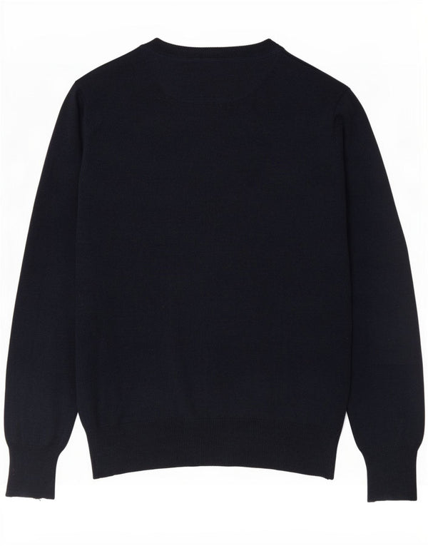 Best Company Herre Cardigan Sweater XL Navy Blue Polyamide