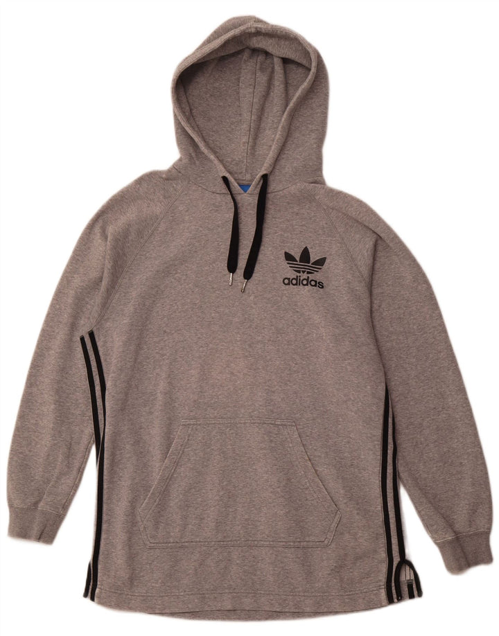 ADIDAS Herre hættetrøje Jumper Medium Grey Flecked Bomuld