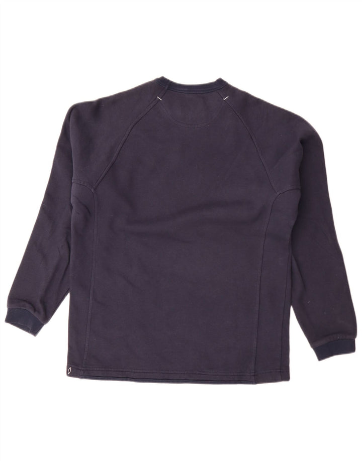 Champion Herre Grafisk Sweatshirt Jumper Medium Navyblå Bomuld