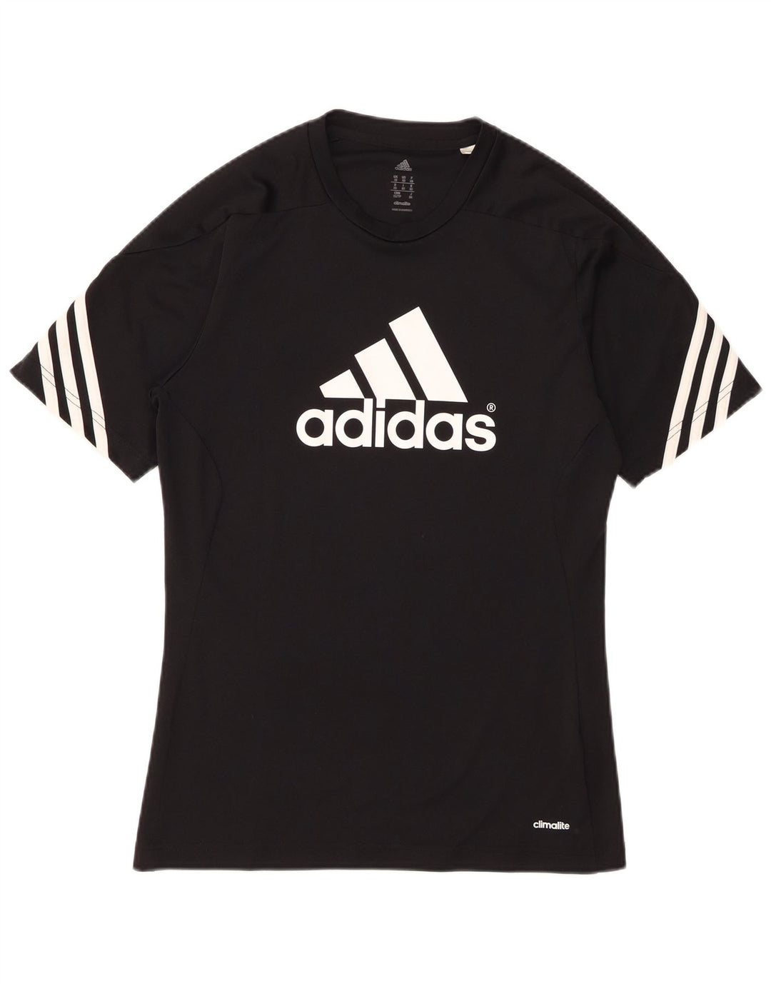 Adidas Herre Climalite Grafisk T-Shirt Top XS Sort