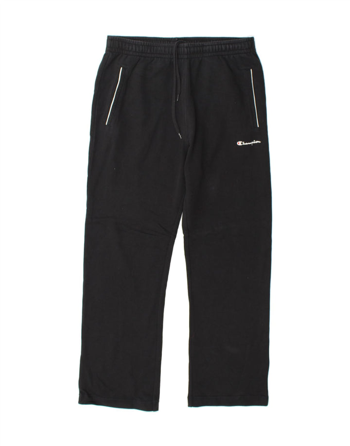 CHAMPION Mens Tracksuit Trousers Medium  Black Cotton Vintage Champion and Second-Hand Champion from Messina Hembry 
