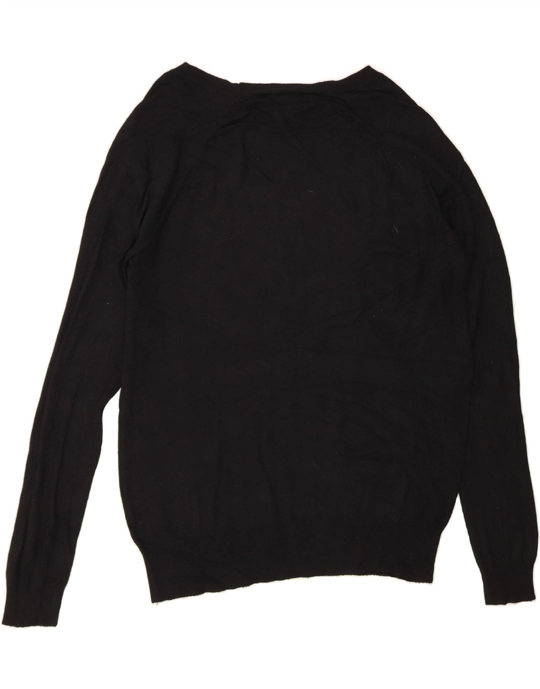 MOSSIMO Womens Boat Neck Jumper Sweater UK 18 XL Black Nylon Vintage Mossimo and Second-Hand Mossimo from Messina Hembry 