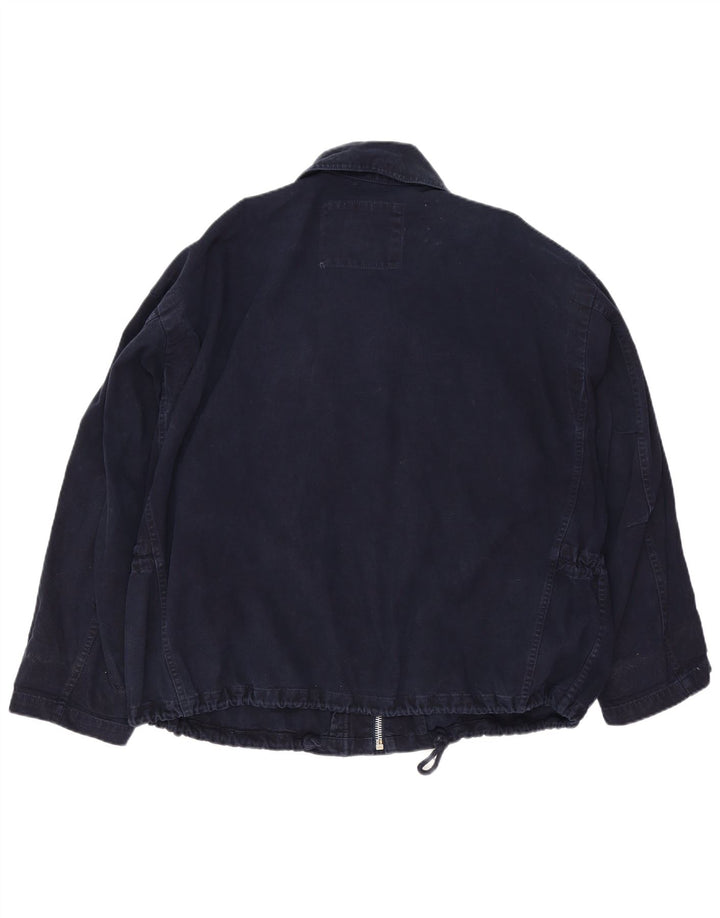 Energie Herre Loose Fit Utility Jacket UK 40 Large Navy Blue