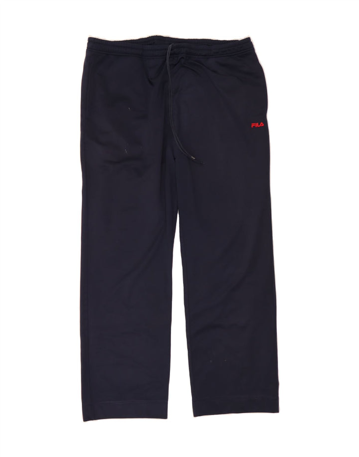 FILA Mens Tracksuit Trousers XL  Navy Blue Vintage Fila and Second-Hand Fila from Messina Hembry 