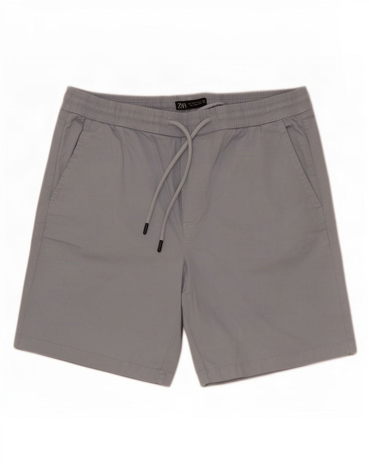 Zara Herre Chino Shorts Medium W31 Blå