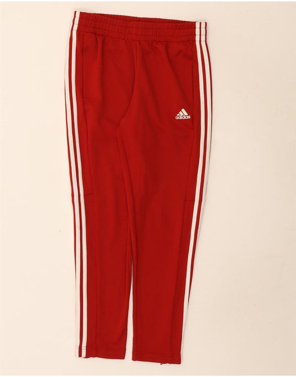 Adidas Træningsdragtsbukser til kvinder UK 12/14 Medium Rød Polyester