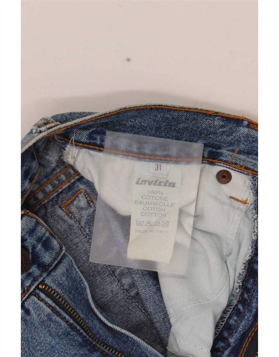 Invicta koniske jeans til kvinder W31 L28 blå bomuld