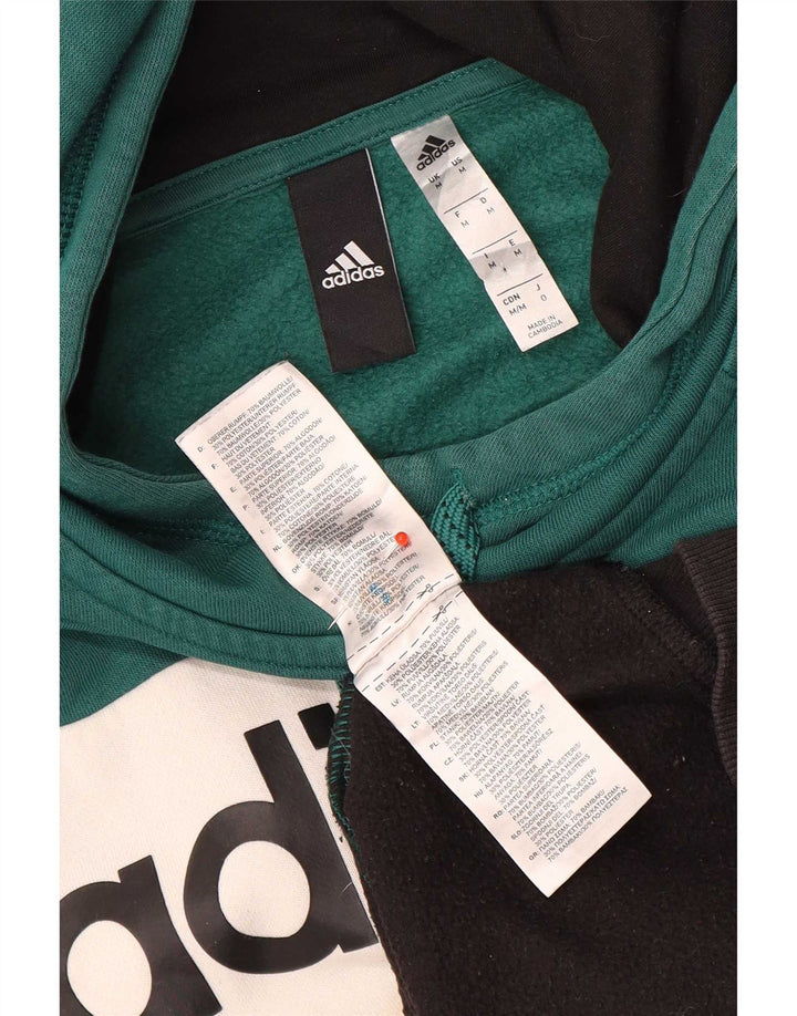 Adidas Grafisk hættetrøje til mænd Medium Flerfarvet Colourblock
