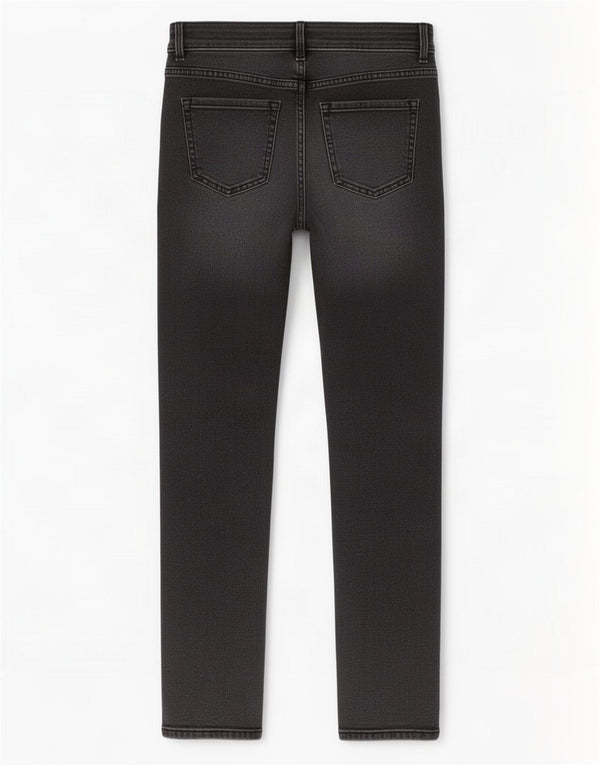 Marks & Spencer Dame The Lily Slim Jeans UK 8 Small W26 L28 Grå Bomuld