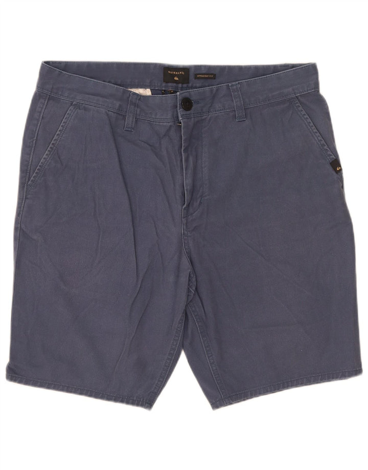 Quiksilver Chino Shorts til mænd W34 Large Blue Cotton