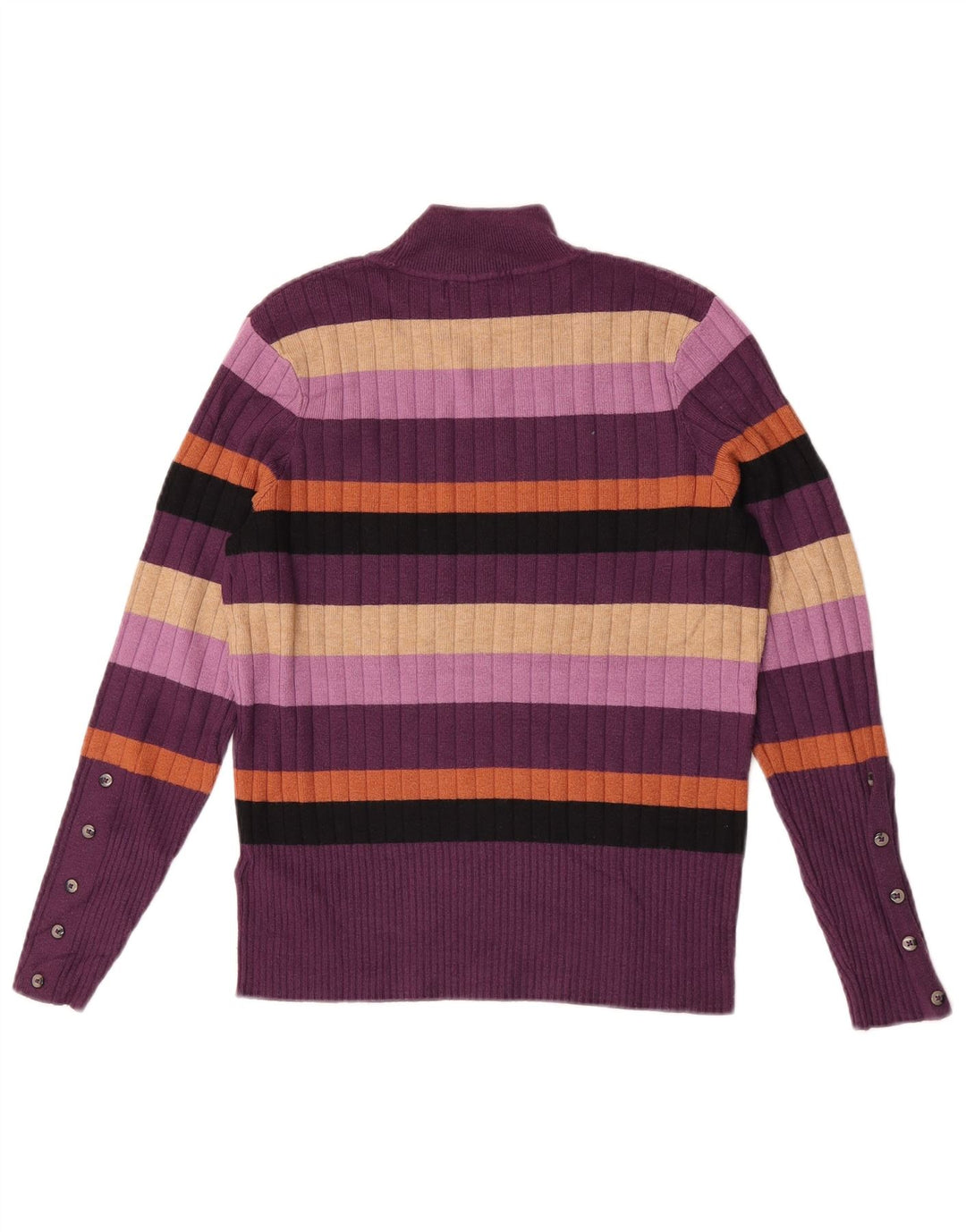 Marks & Spencer Dame Turtle Neck Sweater UK 12 Medium Purple