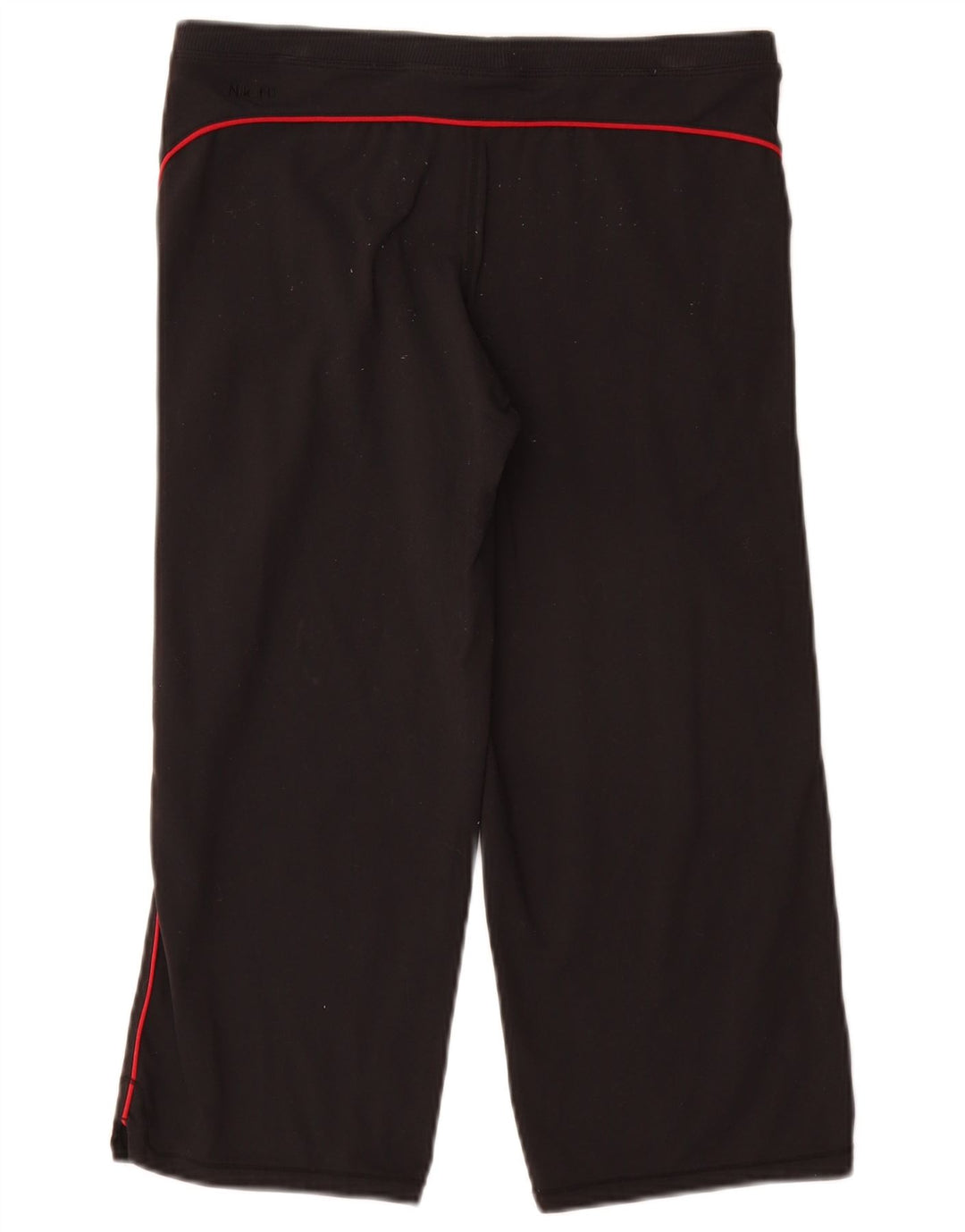 NIKE træningsdragtsbukser til kvinder UK 10/12 Lille sort nylon