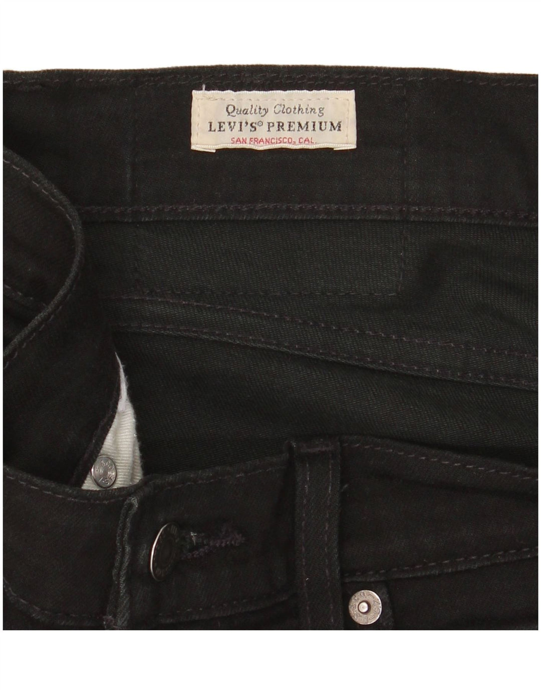 Levi's Herre 511 Slim Jeans W31 L32 Sort