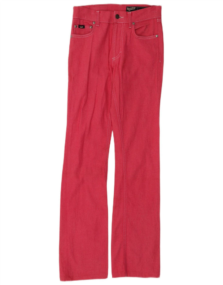 Gas Dame Bootcut Jeans W26 L31 Pink Bomuld