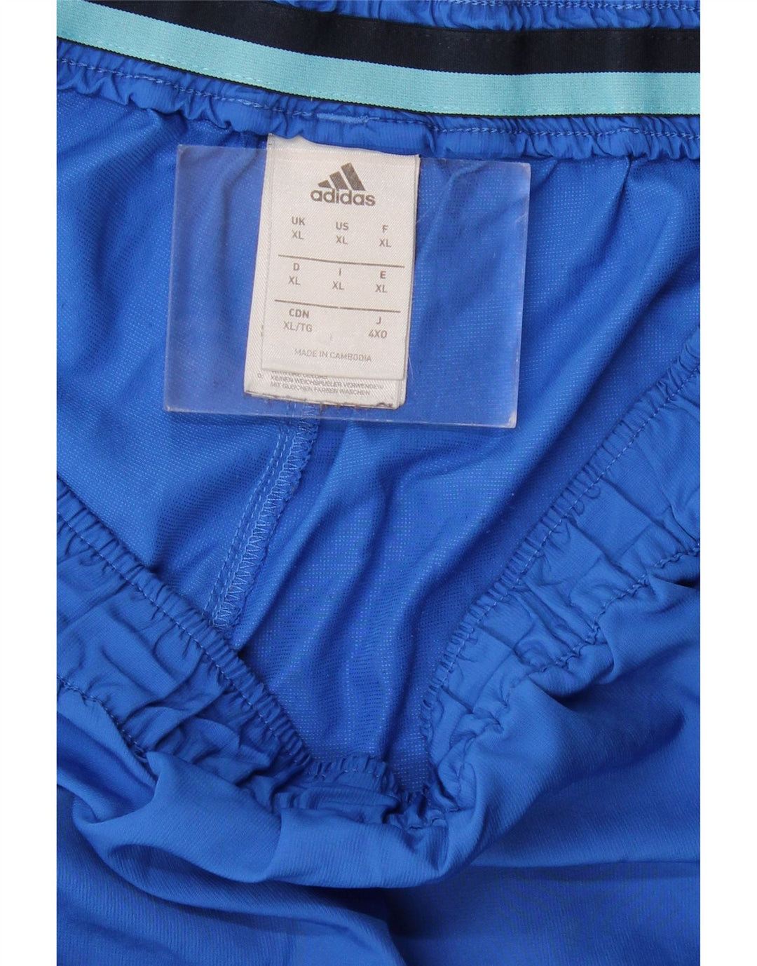 Adidas Herre Sportshorts XL Blå Polyester