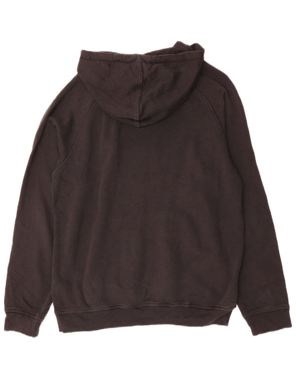 ADIDAS Grafisk hættetrøje til mænd mellem sort bomuld