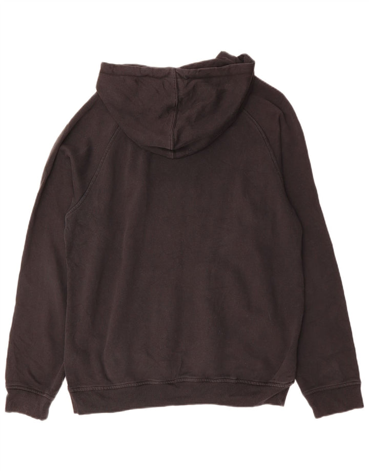 ADIDAS Grafisk hættetrøje til mænd mellem sort bomuld