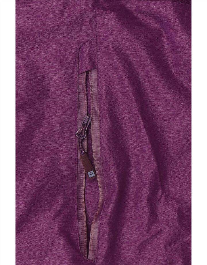 MOUNTAIN WAREHOUSE Regnjakke til kvinder UK 14 Medium Lilla Colourblock