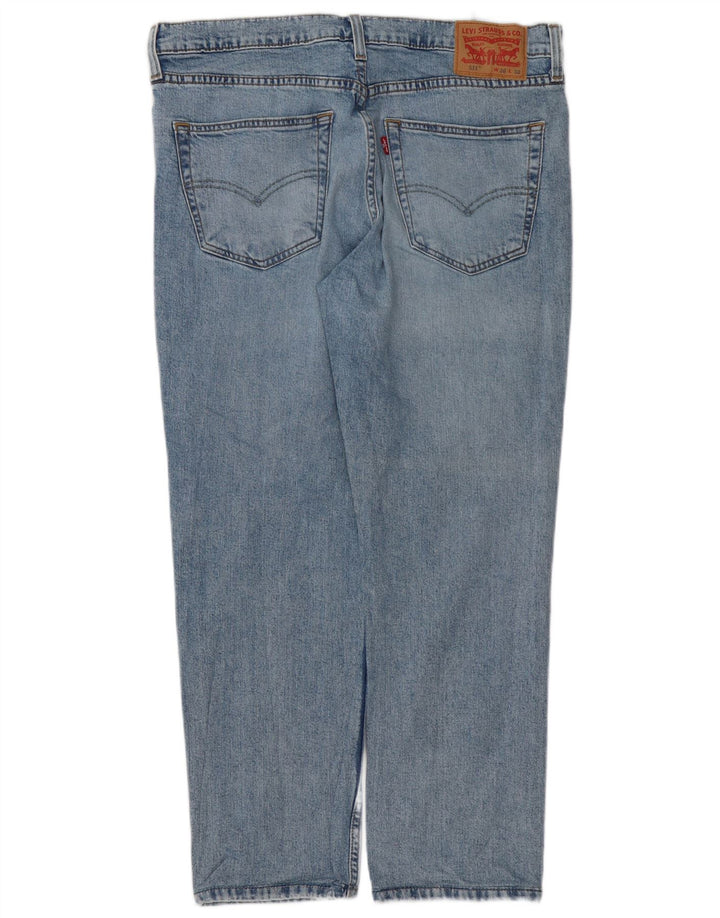 LEVI'S Herre 511 Slim Jeans W36 L27 Blå Bomuld