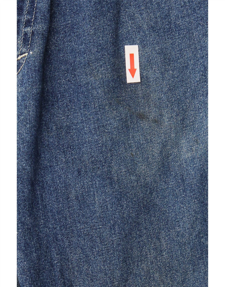 Gap Herre Carpenter Cargo Straight Jeans W32 L32 Blå Bomuld