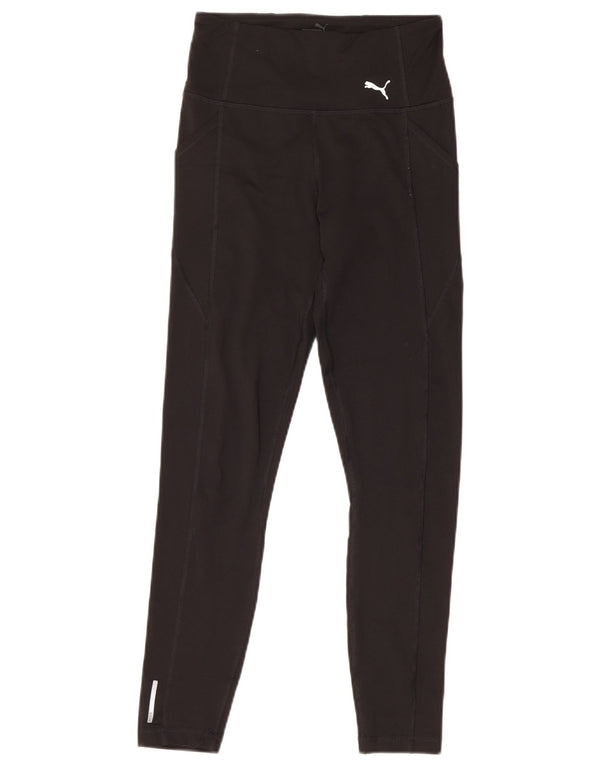 Puma Dame Leggings UK 4 XS Sort Polyester