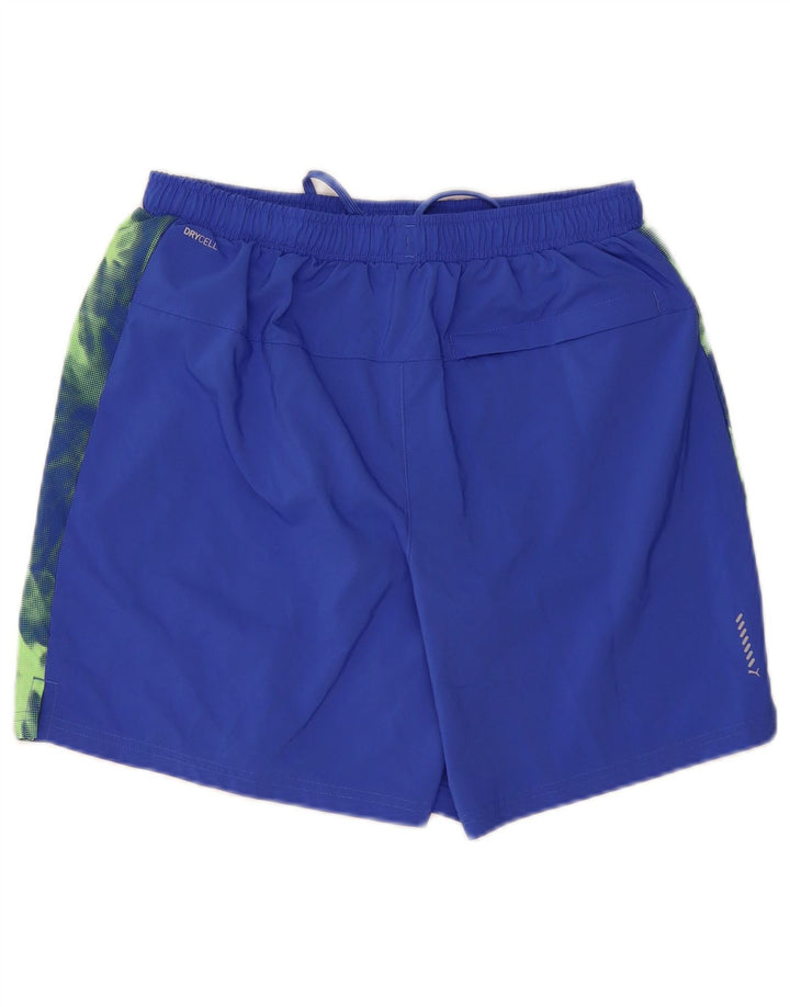 PUMA Sportshorts til mænd Medium Blue Camouflage Polyester