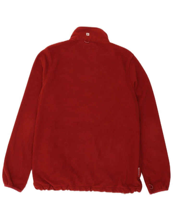 Mountain Warehouse Dame Fleecejakke UK 14 Large Burgundy Polyester