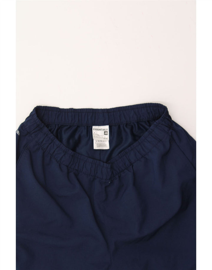 ADIDAS Mens Climalite Sport Shorts XL Navy Blue Polyester Vintage Adidas and Second-Hand Adidas from Messina Hembry 