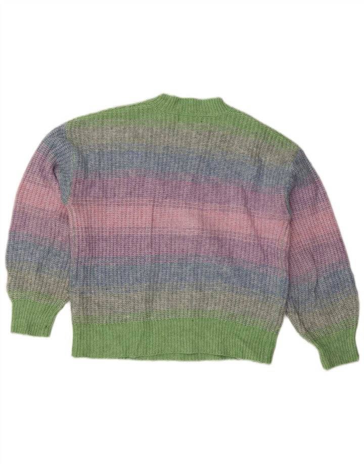 Marks & Spencer Dame sweater med rund hals DK 14 Medium Flerfarvet