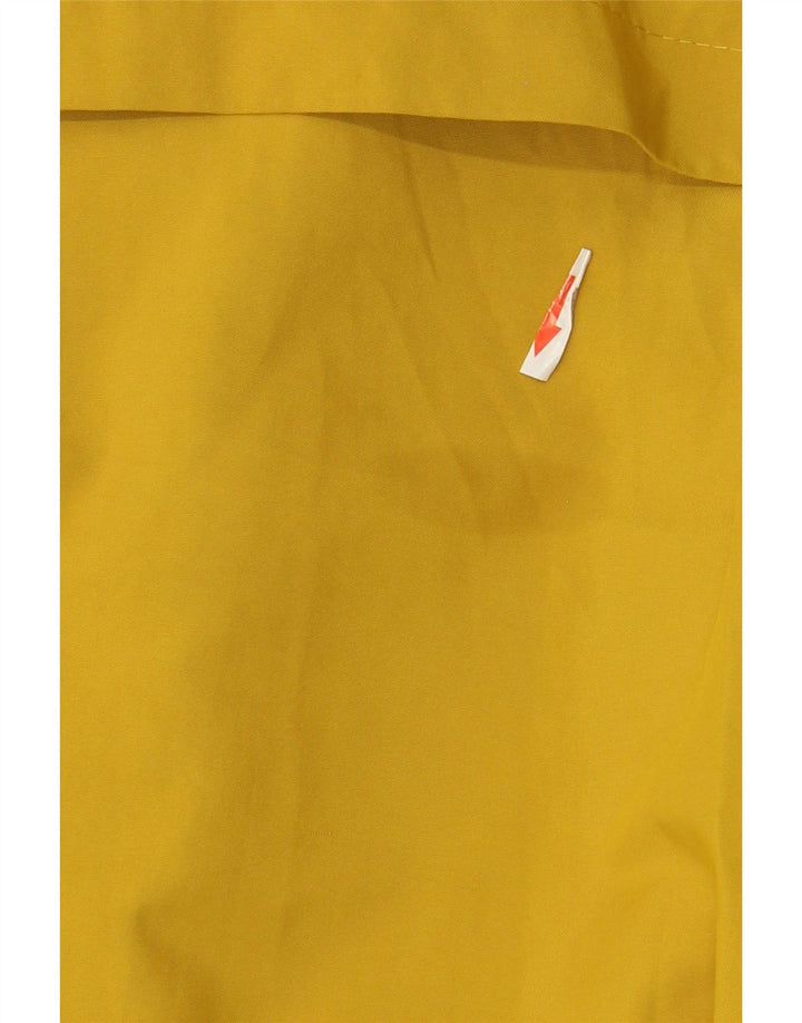 Marks & Spencer Trench Coat til kvinder UK 14 Medium Gul Polyester