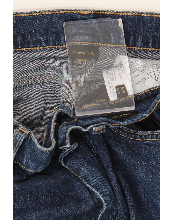 Massimo Dutti Dame Bootcut Jeans EU 36 XS W26 L31 Blå Bomuld