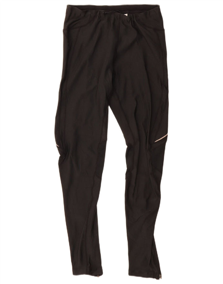Nike Dame Leggings UK 14/16 Large Black Polyester