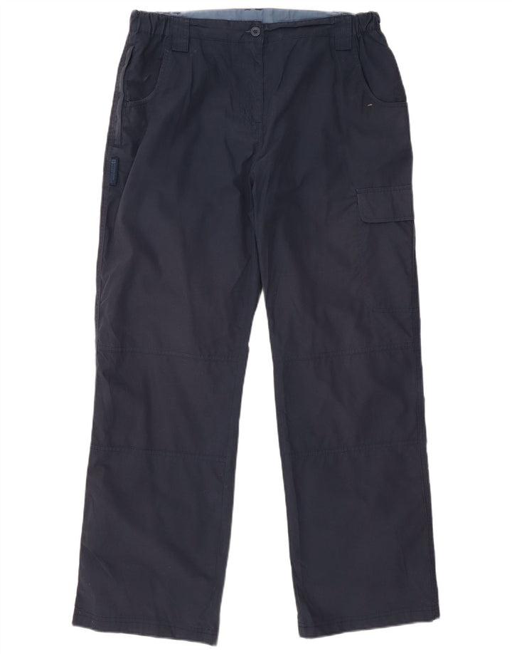 MOUNTAIN WAREHOUSE Dame Cargo Bukser UK 12 Medium W32 L28 Navy Blue