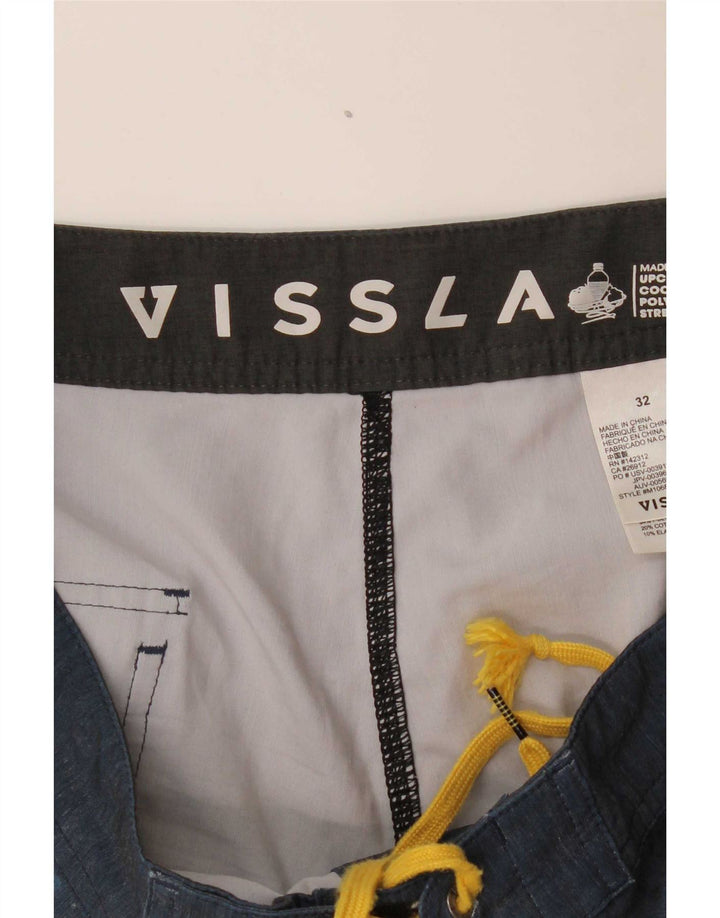 Vissla Badeshorts til mænd Medium Flerfarvet Stribet Cotton Beach