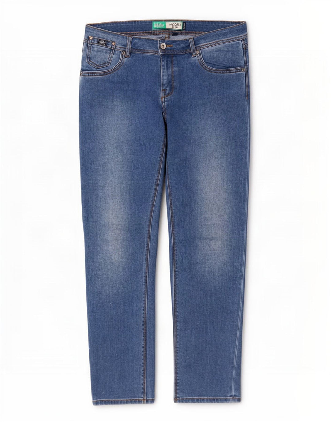 Superdry Dame Imogen Slim Jeans W32 L30 Blå Bomuld