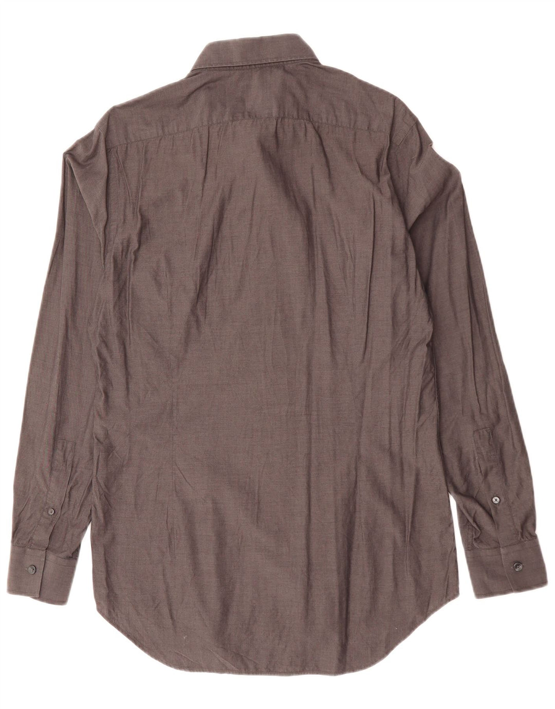 CALVIN KLEIN Herre Slim Fit Skjorte Str. 41 16 Large Grå