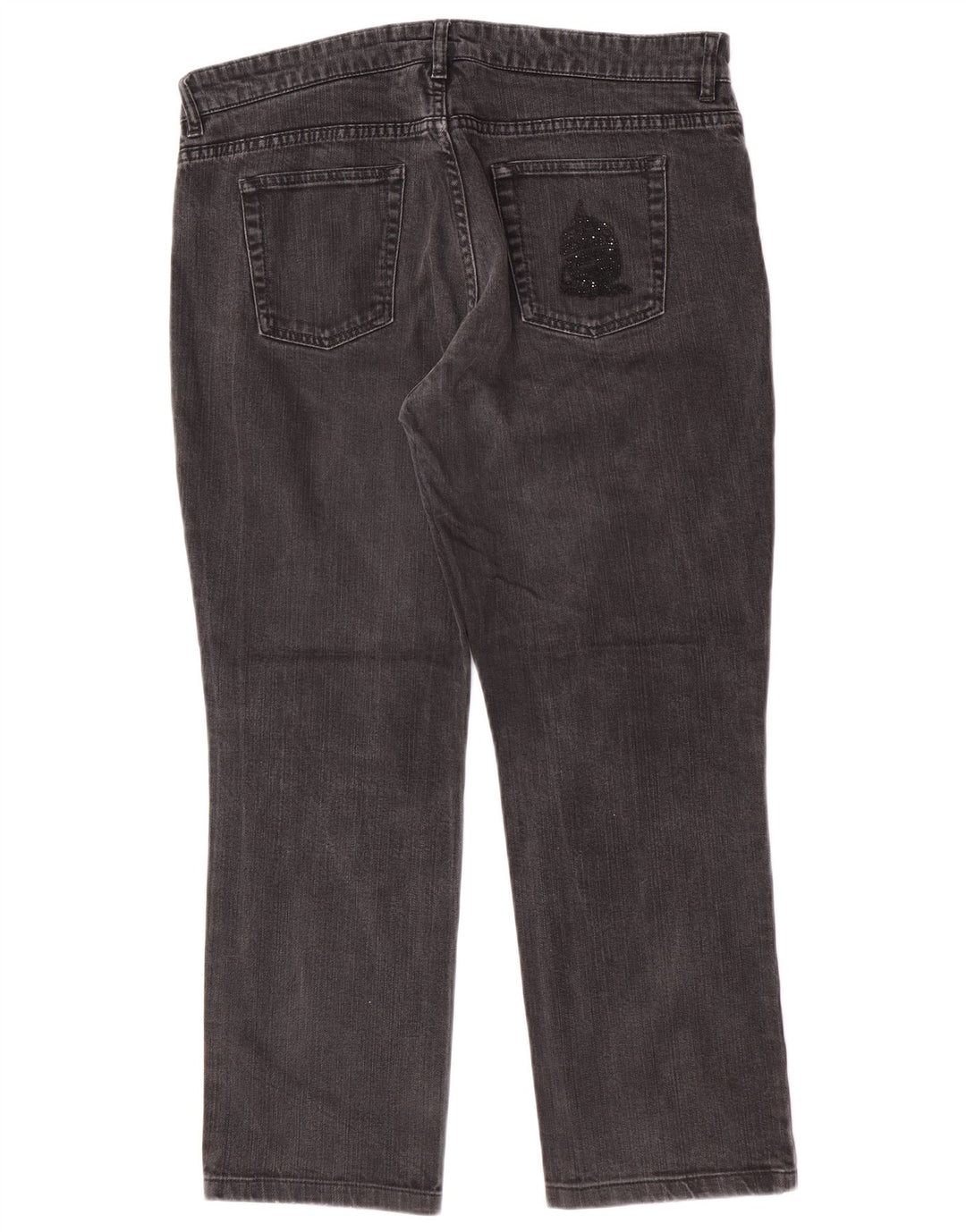 Marina Yachting Womens Cropped Jeans W33 L26 Grå Bomuld