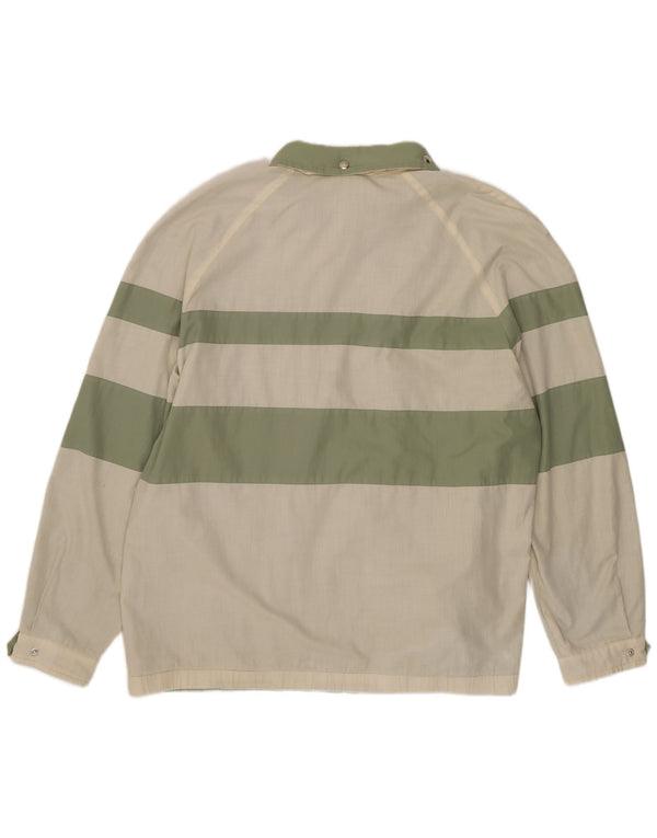 Vintage hættejakke til mænd IT 52 XL Grøn Colourblock