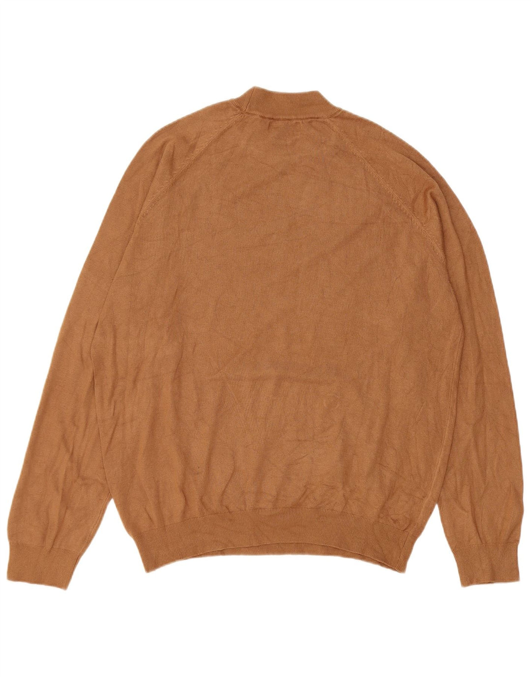 Zara Herre sweater med rund hals, medium beige