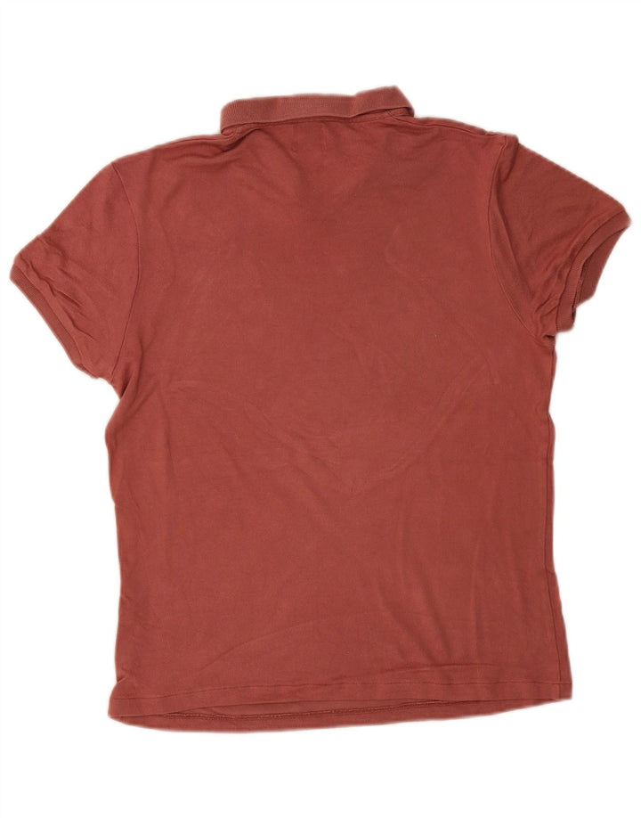 Zara Dame Polo Shirt UK 12 Medium Pink
