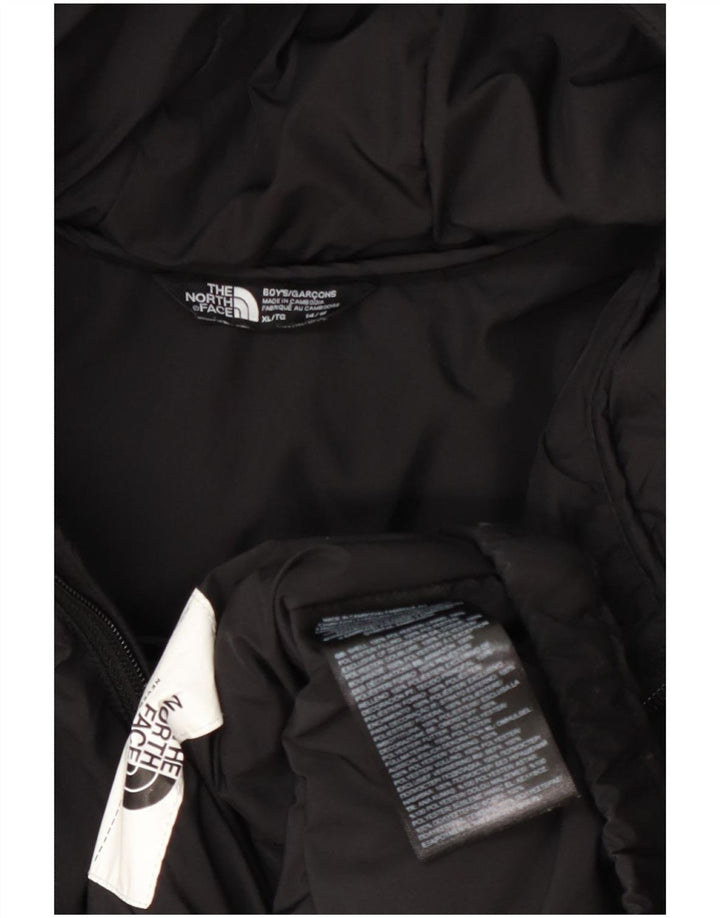 The North Face Boys Polstret Hættejakke 14-15 år XL Sort Polyester