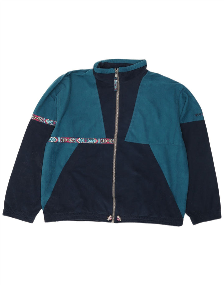 Great Escapes Herre træningsdragt Topjakke IT 56 XL Navy Blue Colourblock