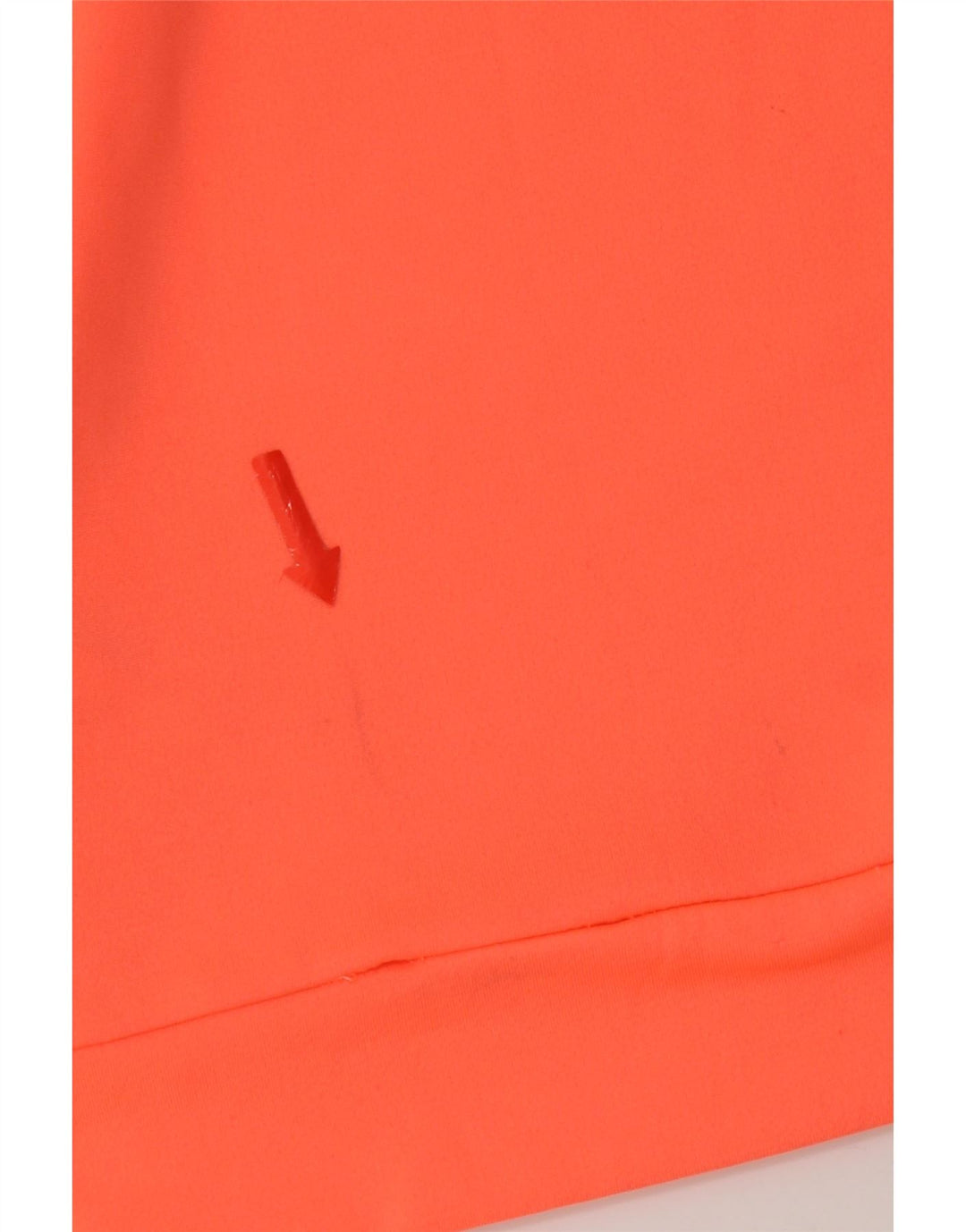 Nike Dame Dri Fit Grafisk Pullover Træningsdragt Top UK 10 Lille Orange