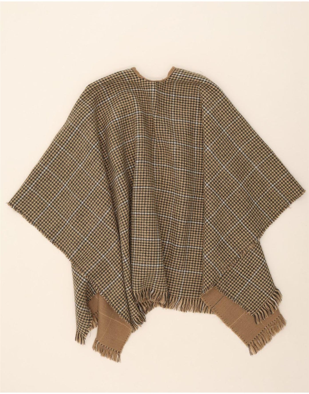 Only Womens Vendbar Cape Coat One Size Beige Ternet