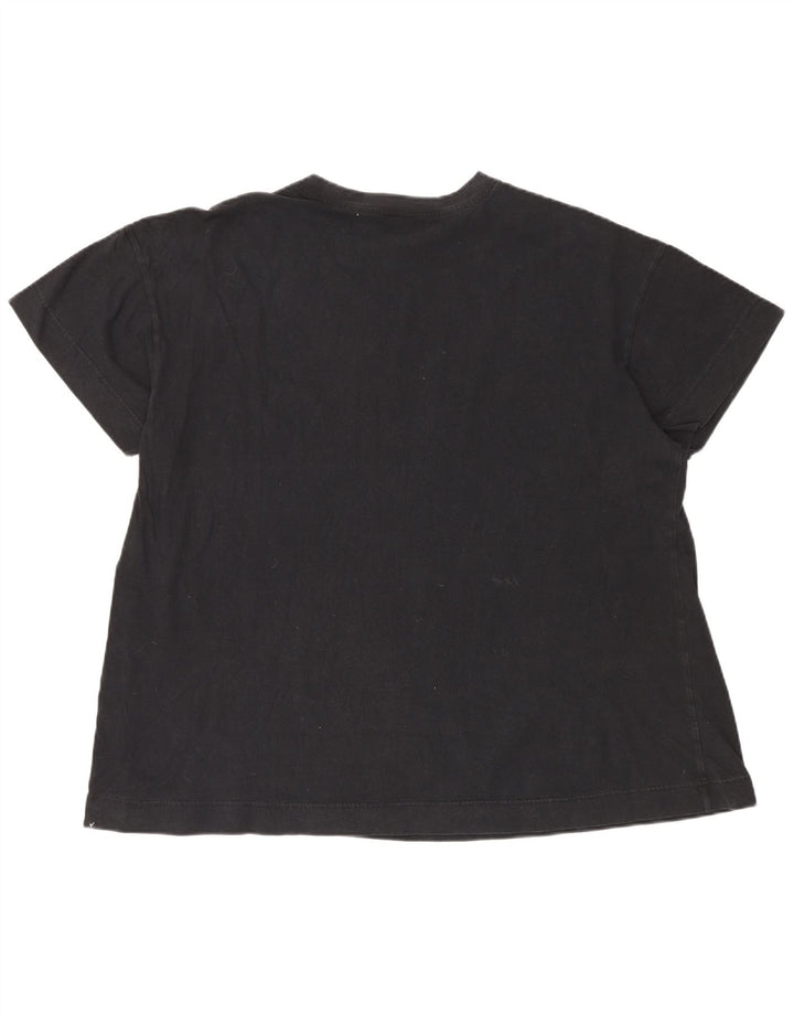 NIKE Oversized grafisk T-shirt top DK 10 Lille sort